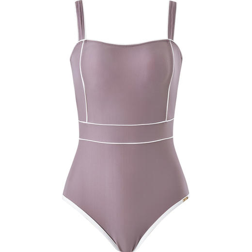 sisia泳衣女2022新款爆款性感显瘦遮肚女孩连体泳衣温泉度假纯欲 商品图4