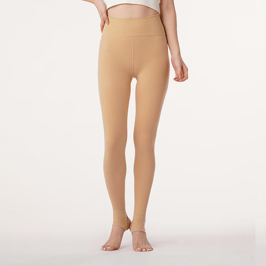 都市丽人基础系列舒暖负5度至5度厚踩脚裤锦纶厚一体裤打底裤LG24B2 商品图0