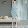 IWY/蓝色秋季高端职业套装气质女神范正装套裙小个子西装连衣裙Q761-L 商品缩略图3