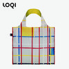 德国LOQI博物馆系列2 PM.NY 蒙德里安万用环保袋 全新再生环保材料 单肩可折叠 旅行大容量 防泼水 超轻50g可承重40斤 商品缩略图1