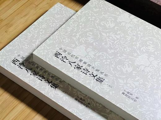 《西泠八家诗文集》，丁敬等著，上下册，大32开，平装，702页，西泠印社出版社2016-12一版一印,定价86，售价45元。10天左右发货。 商品图1