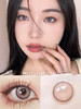 【中直径】PUFF GIRL-血色爵士14.2mm【年抛0-800度 含525/575】 商品缩略图0