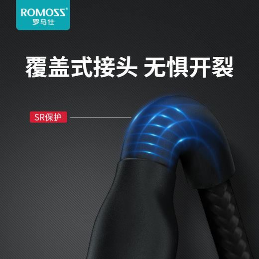 「罗马仕苹果数据线」罗马仕适用iPhone苹果数据线 2米充电线手机数据线快充闪充线数码配件 商品图2
