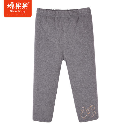 商场同款棉果果冬季女童保暖外穿小棉裤修身舒适柔软夹棉针织铅笔裤M422206822652 商品图0