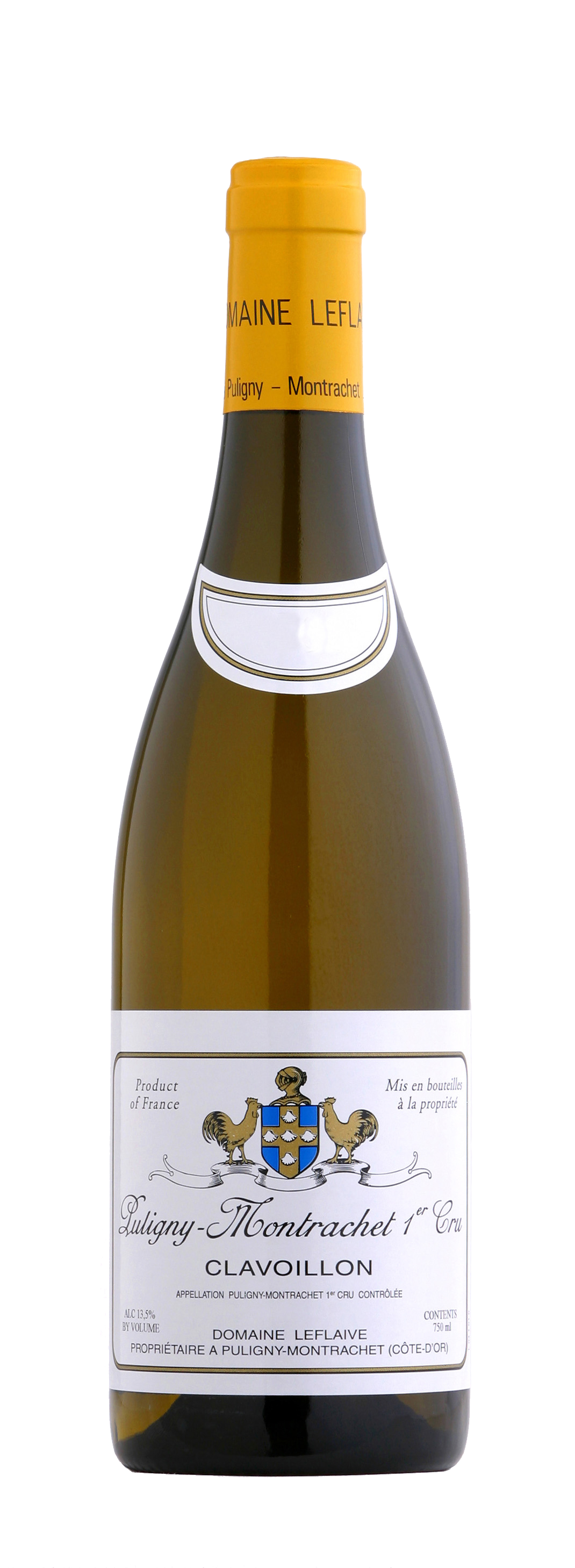 双鸡 DOMAINE LEFLAIVE CLAVOILLON PULIGNY-MONTRACHET, PREMIER CRU  双鸡勒弗莱酒庄克拉维蓉（普里尼-蒙哈榭一级园）白葡萄酒 2013