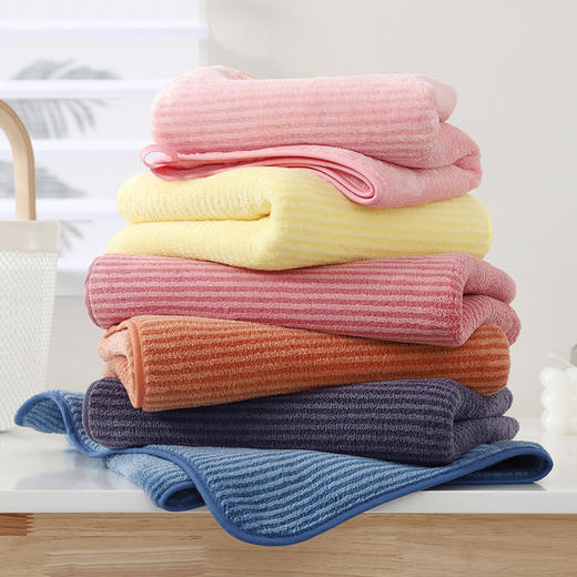 雪花绒毛巾浴巾三件套礼盒装 商品图3