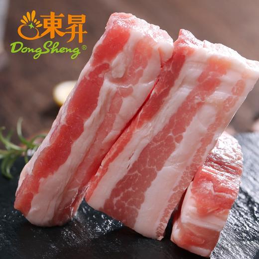 东升小尾花黑猪带皮花肉200g 商品图4