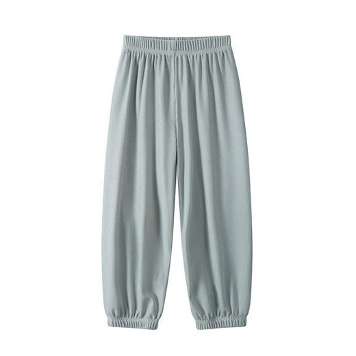 【束脚冰丝抖抖裤】宝宝居家冰丝防蚊裤夏季薄款抖抖棉男女童儿童裤婴儿裤子春秋夏装 商品图12