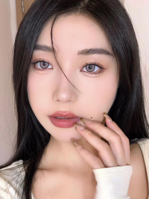 【中直径】PUFF GIRL-血色爵士14.2mm【年抛0-800度 含525/575】 商品图4