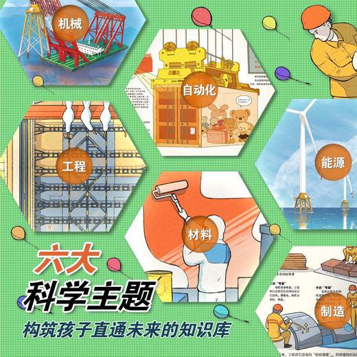 穿山跨海的中国奇迹 全9册 从高原到海洋六大科学主题科学知识的力量 商品图2