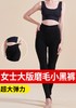 420g女士大版加绒加厚磨毛大弹力保暖小黑裤5184/5183 商品缩略图11