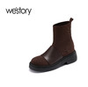 westory22秋冬新款潮酷工装靴马丁靴街头女82391 商品缩略图3