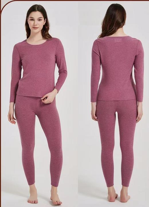 FF竹纤维女士羊绒蚕丝无痕内衣套381 商品图0