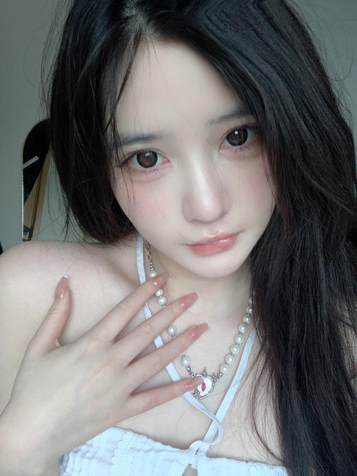 半年抛 LINELENS  摩卡冰冰 14.2 着色13.7 狗狗眼深棕粗边 商品图2