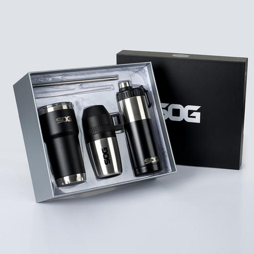 本挚户外-索格SOG 4PC研磨杯旅行壶组套 商品图0