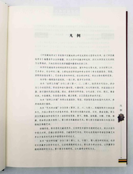 《中国藏地考古》，全10册一箱装，精装，小8开，四川大学中国藏学研究所编，天地出版社2014年版，定价6800，售价1058元。 商品图5