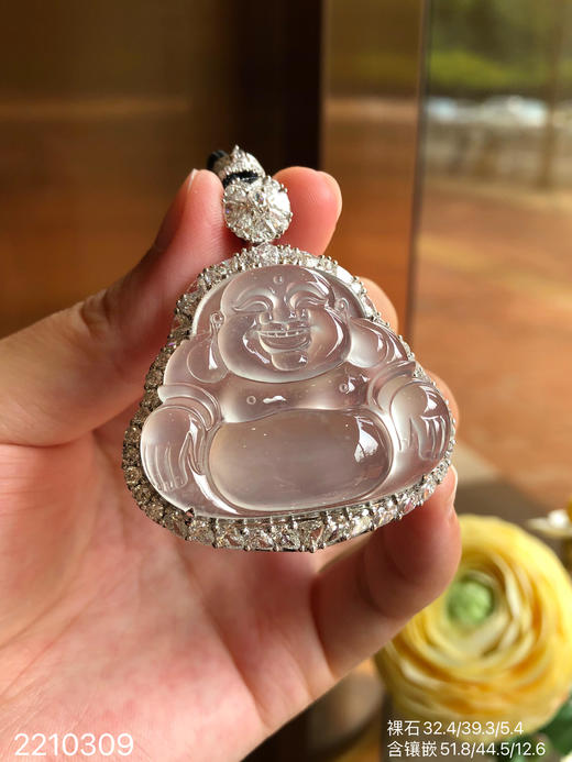 玻璃佛公吊坠【2210309】具体价格微信咨询 商品图2