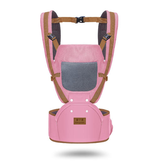 康子莲婴儿背带四季通用宝宝腰凳背小孩背带单凳抱娃神器三合一款 商品图5