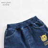 马克珍妮秋冬新款 男童小恶魔加绒直筒牛仔裤221886 商品缩略图3