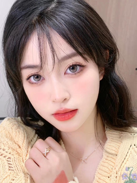 【中直径】PUFF GIRL-精灵鼠14.2mm【年抛0-800度 含525/575】 商品图3