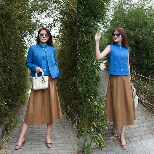 宝藏小方头高跟鞋｜【skp奢JI品牌代工厂定制】 5.5cm粗跟眞皮高跟鞋  如履平底鞋走感！chao软头层胎牛漆皮 柔软羊皮里通勤/约会/穿搭必备 行走不累脚 久穿如新好打理 优雅时髦女神B备！ 商品图12