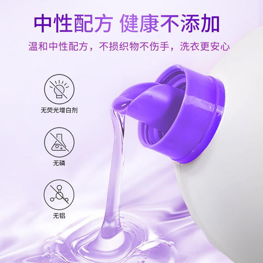 活力28薰衣草芬芳洗衣液3kg 商品图6