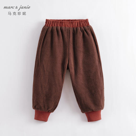 马克珍妮秋冬新款 男童泡泡灯芯绒加绒束脚裤221773 商品图3