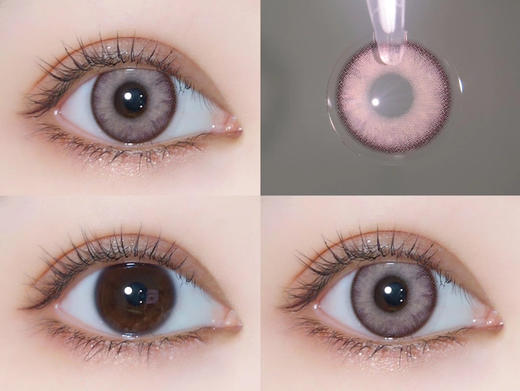 【中直径】PUFF GIRL-血色爵士14.2mm【年抛0-800度 含525/575】 商品图5