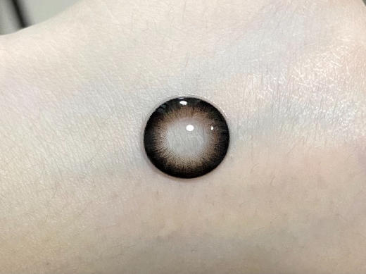 半年抛 LINELENS  摩卡冰冰 14.2 着色13.7 狗狗眼深棕粗边 商品图1