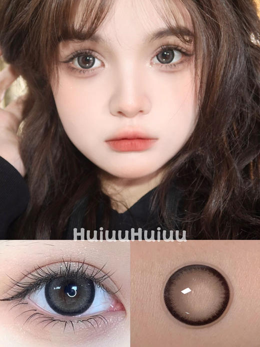 【大直径】PUFF GIRL-奥利雪泥14.5mm【年抛0-1000度 含525/575】 商品图0