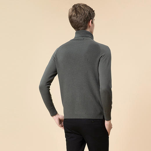 callisto绿色全羊毛毛衣 FNKNW096GR 商品图2