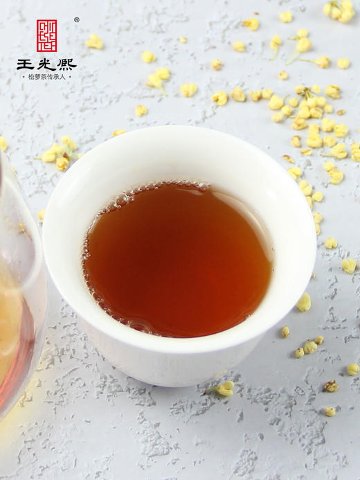 【桂花红茶】王光熙桂花茶 桂花红茶一级75g罐装祁门鲜叶红茶 商品图3