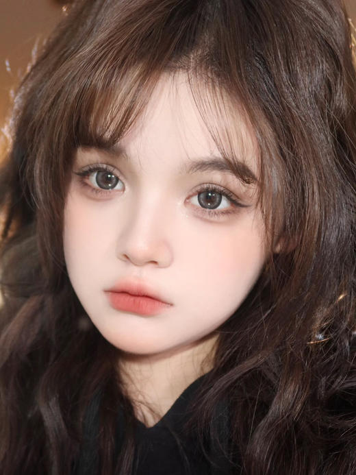 【大直径】PUFF GIRL-奥利雪泥14.5mm【年抛0-1000度 含525/575】 商品图1