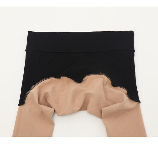 100D一字防爆裆连裤袜假透肤光腿神器32168 商品图3