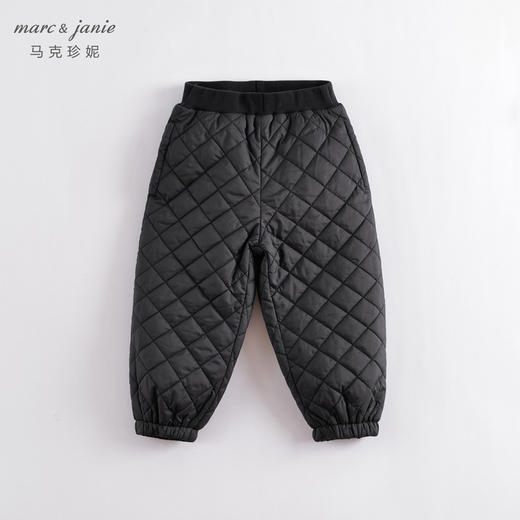 马克珍妮秋冬新款 男童时尚夹棉拼接运动套装221538 商品图3