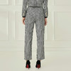 EITIE爱特爱秋季新款修身显瘦百搭直筒格纹裤子休闲裤6705413 商品缩略图4