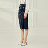 EITIE爱特爱秋季新款女装时尚包臀修身显瘦不规则半身裙6706402 商品缩略图3