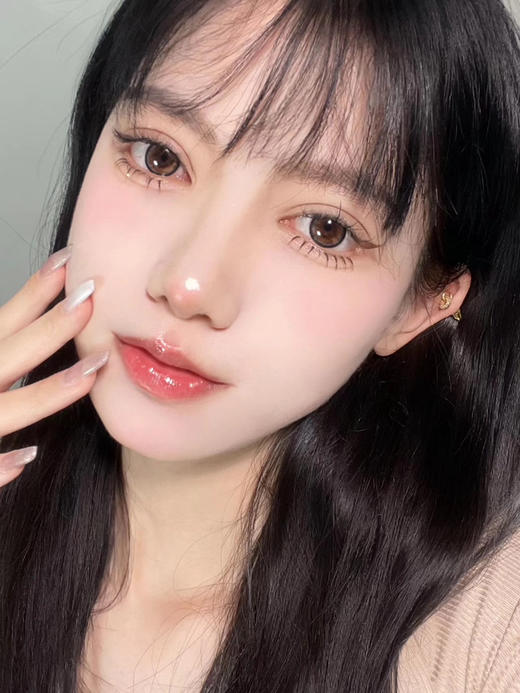 【大直径】PUFF GIRL-橘子海14.5mm【年抛0-800度 含525/575】 商品图1