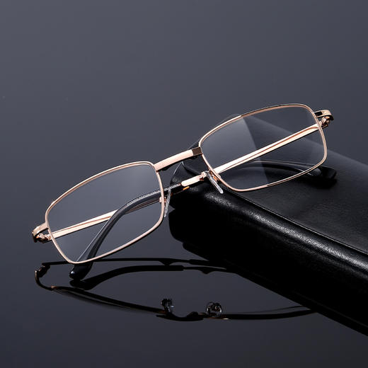 普莱斯PJ20033  合金+板材折叠老花镜 双色可选 商品图3