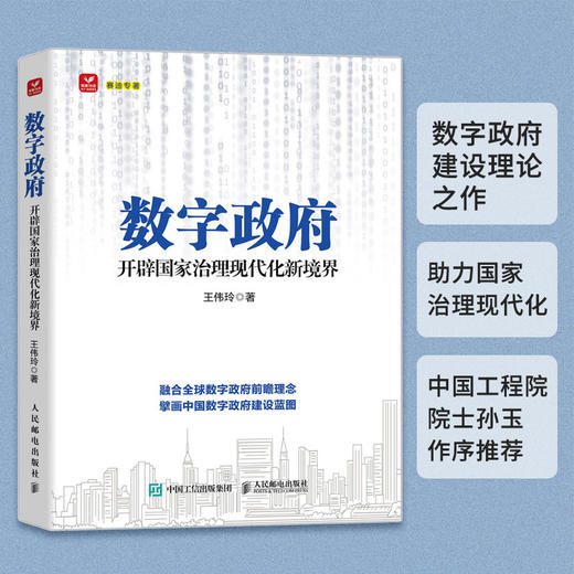 数字政府：开辟国家治理现代化新境界 王伟玲著数字中国政府数字化转型书籍治理现代化政务服务数字化转型 商品图0