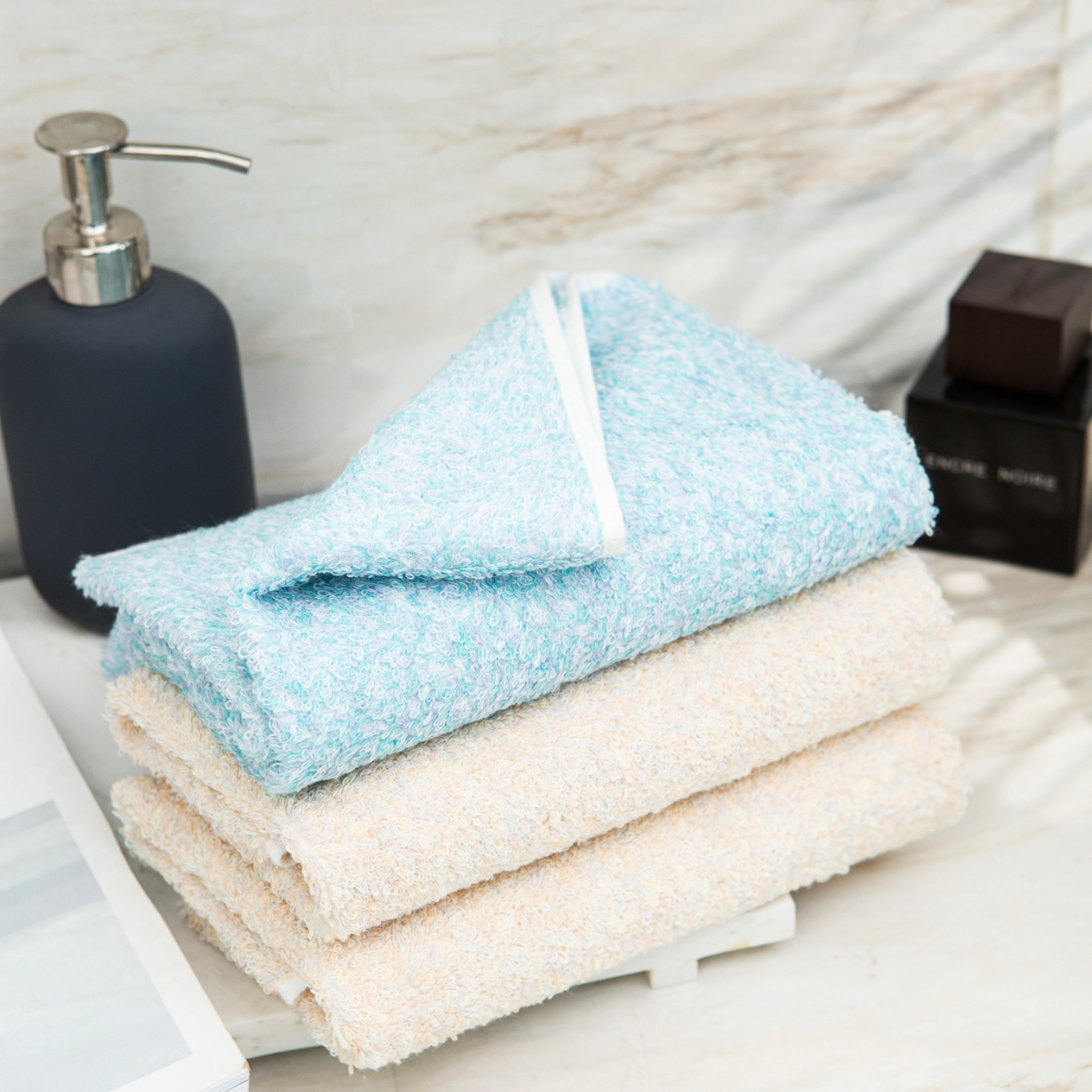 【100%新疆棉】炫彩长绒棉毛巾浴巾