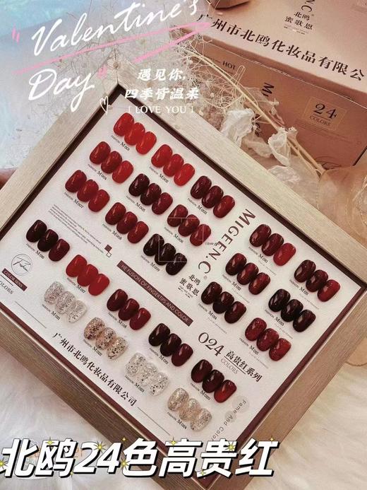 北鸥24色系列：蜜茶24色/奶油白24色/高贵红24色  三款可选 商品图4