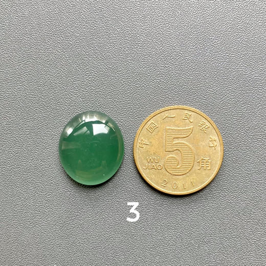 高冰种蓝水大蛋面鸽子蛋 商品图12