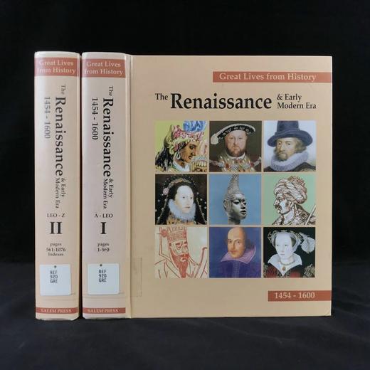 文艺复兴与现代早期名人列传：1454-1600（全2卷） 数百幅插图 精装16开 商品图0