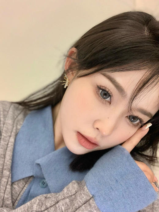 Mirage Color 黎雾  年抛美瞳 初胭灰 直径14.5mm着色14.0mm 限价品牌不使用优惠券哦 请各位宝宝谅解 商品图4