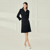 EITIE爱特爱冬季新品V领高腰修身显瘦气质优雅连衣裙6707434 商品缩略图4