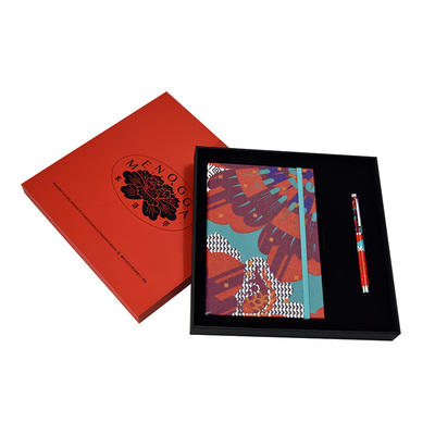 非遗传承|花神系笔记本签字笔套装 商品图1
