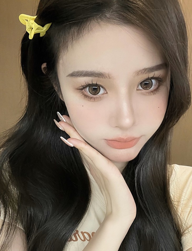 GINOMII半年抛隐形眼镜 朱丽叶14.5mm 1副/2片-VVCON美瞳网14