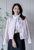 四季可穿褶领圆摆衬衫 商品缩略图7