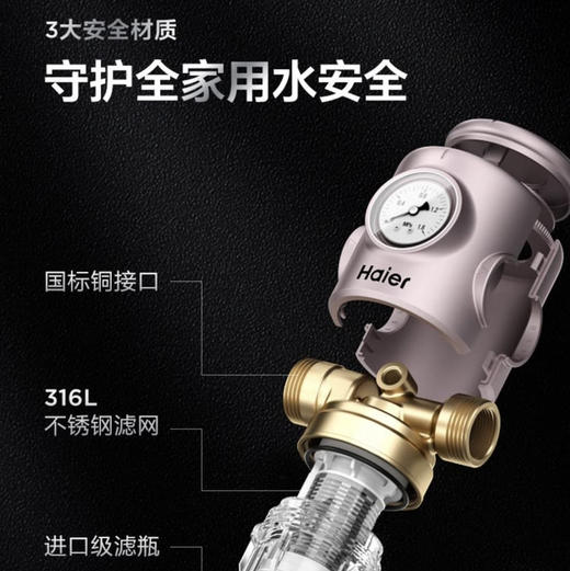 海尔（Haier）前置过滤器 HPF37 商品图11